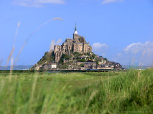 The Mont Saint Michel from the south