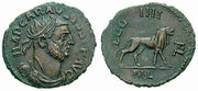 Carausius coin from Londinium mint.